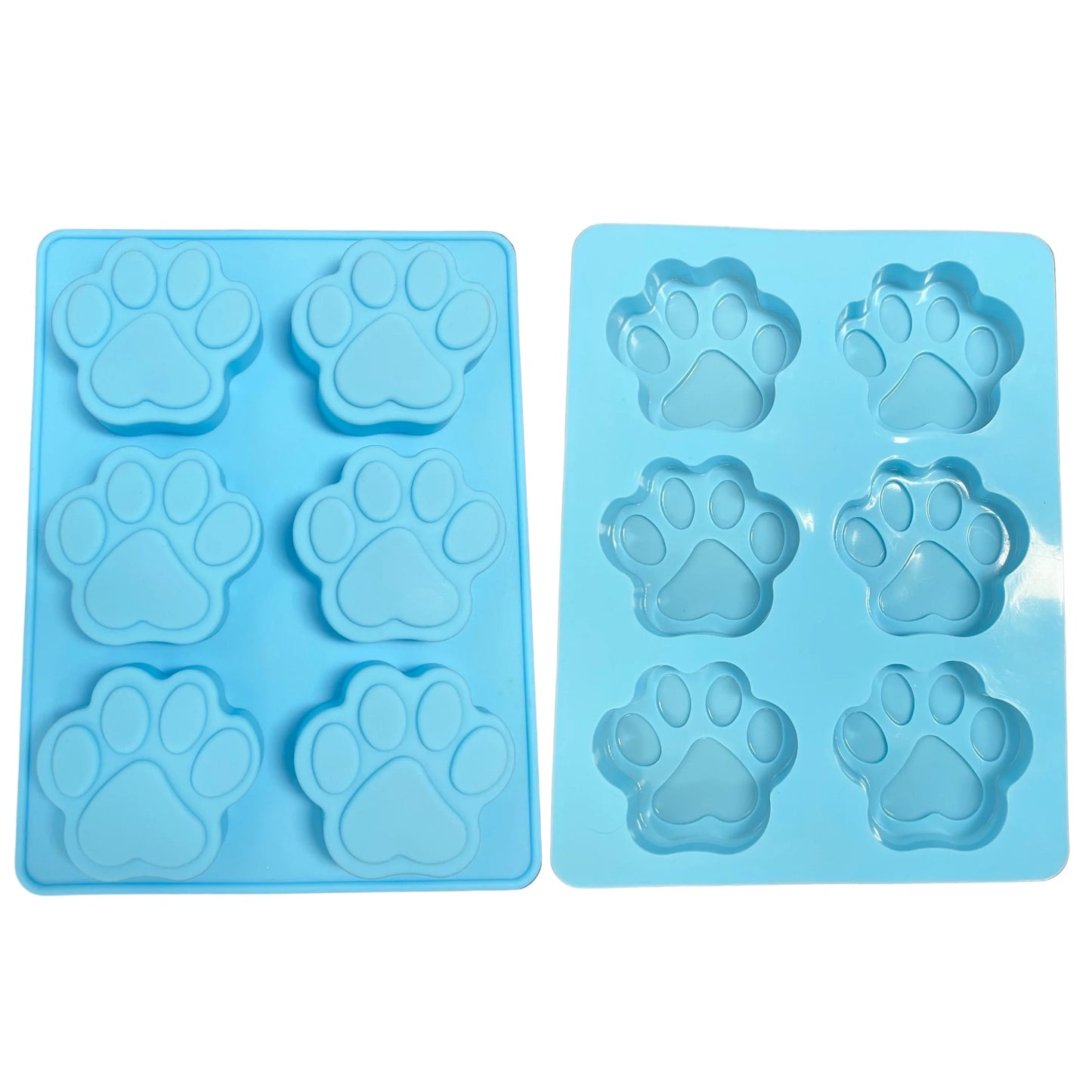 Paws Silicon Mould Blue